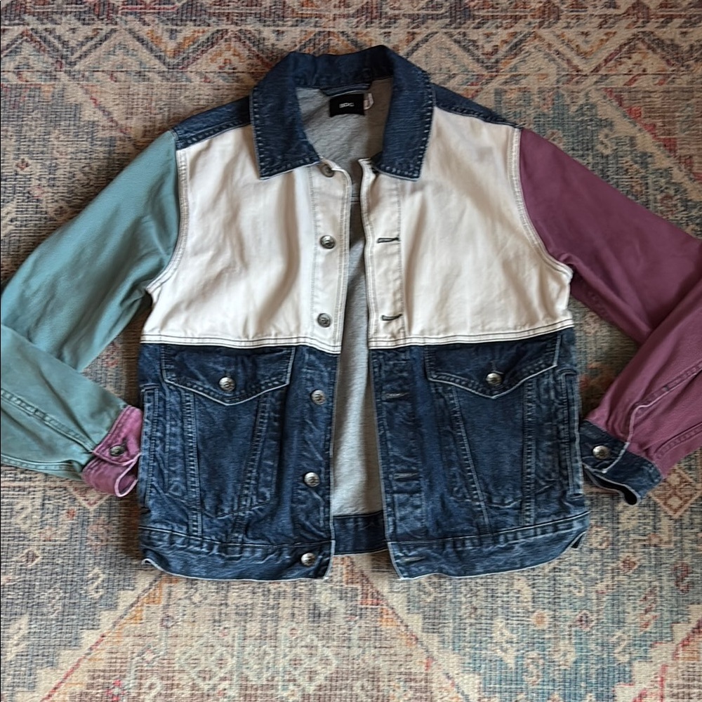 BDG Colorblock Denim Jacket